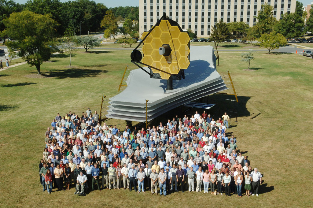 James Webb Teleskobu' nun birebir ölçekli modeli