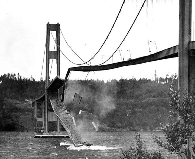 Rezonansla Yıkılan Köprü: Tacoma Narrow Köprüsü