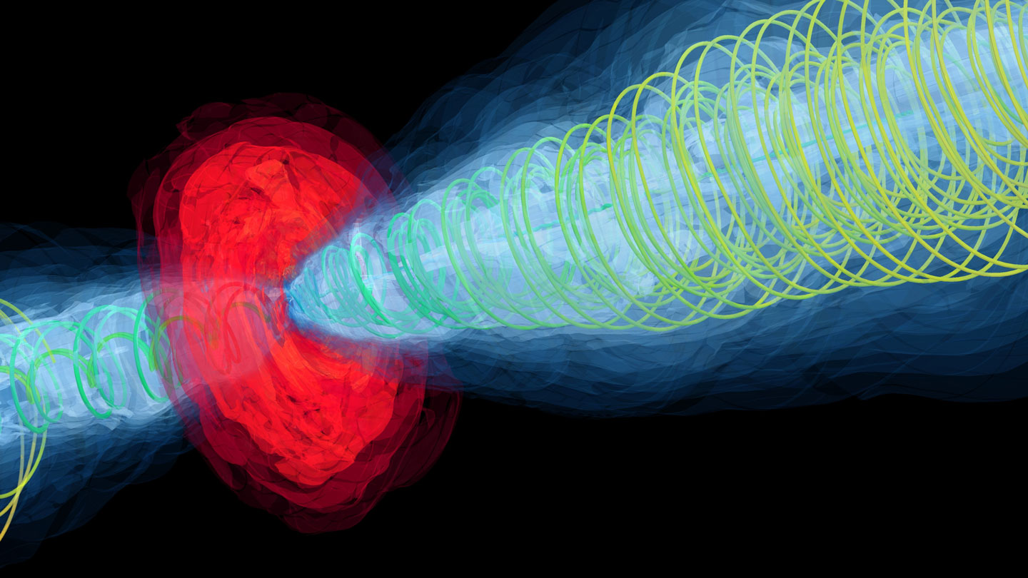 Çarpıcı Simülasyon, M87'nin Kara Deliğinin Plazma Jetlerini Nasıl Fırlattığını Yeniden Yaratıyor