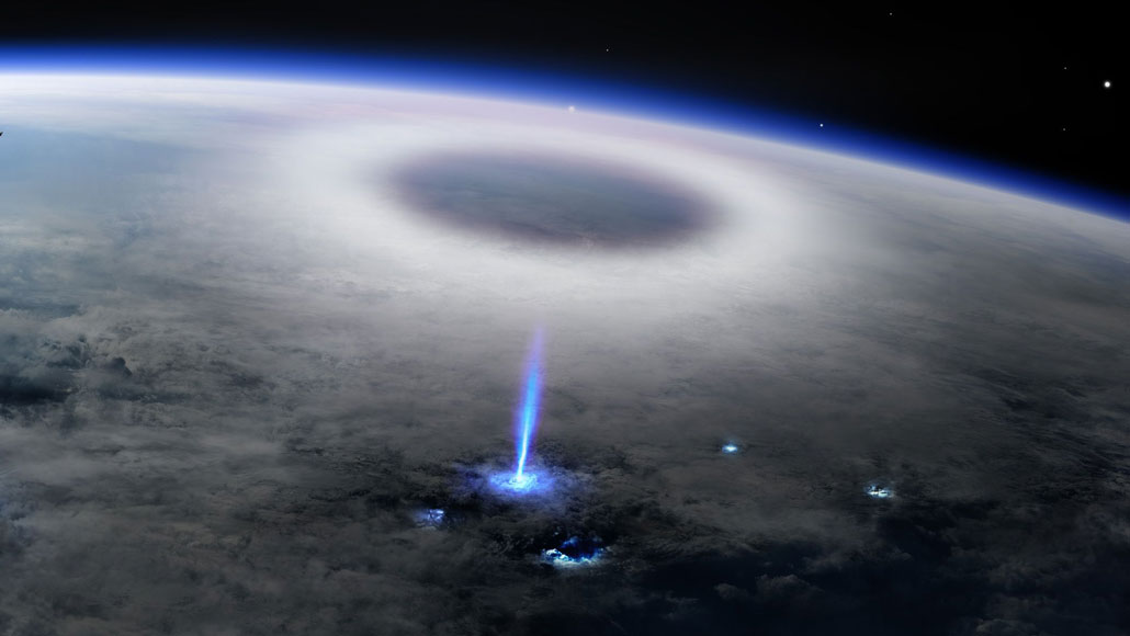 Uzay İstasyonu Dedektörleri Garip 'Mavi Jet' Yıldırımlarının Kaynağını Buldu