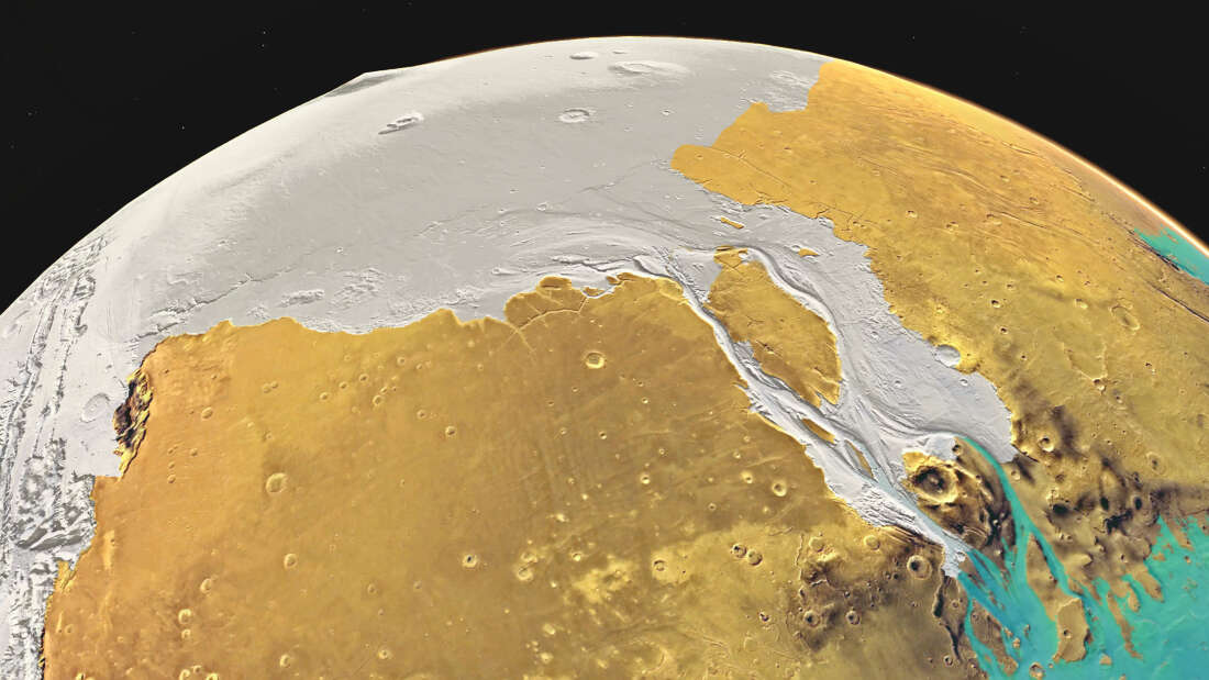 Mars Muhtemelen 3 Milyar Yıl Önce Soğuk ve Islak Bir Dünyaydı