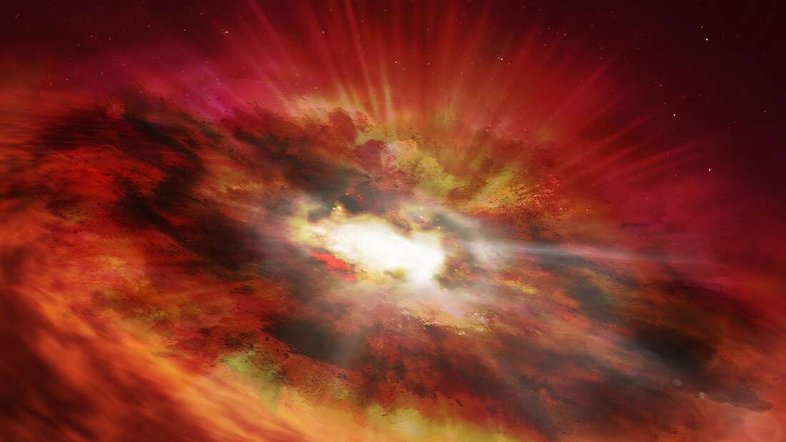 Gök Bilimciler Süper Kütleli Bir Kara Deliğin İlk Habercisini Tespit Ettiler