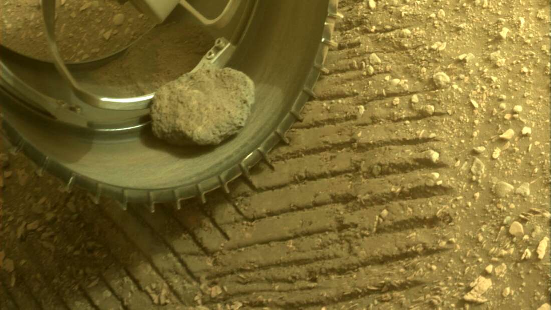 Perseverance'ın Evcil Taşı Mars'ta Otostop Rekorları Kırıyor