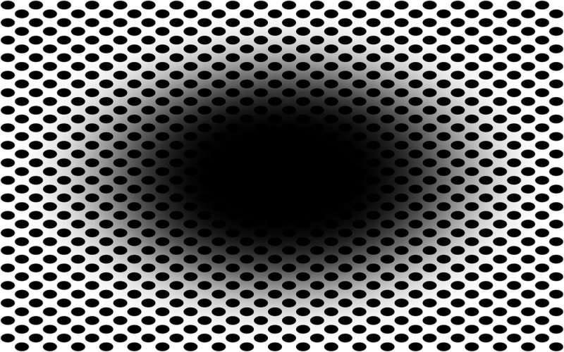 Bu Ürpertici Optik İllüzyon, Bir Kara Delik Sizi Kendine Çekiyormuş Etkisi Yaratıyor