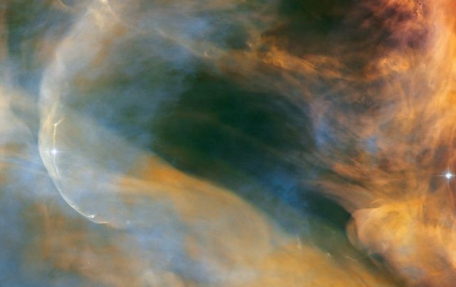 Orion Bulutsusunun Yakın Çekimi Gerçeküstü Bir Manzara Sunuyor