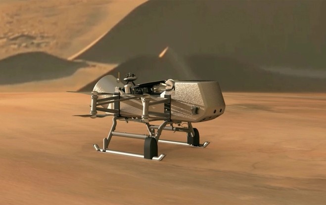 NASA 2027'de Titan'a Rotorcraft Gönderiyor
