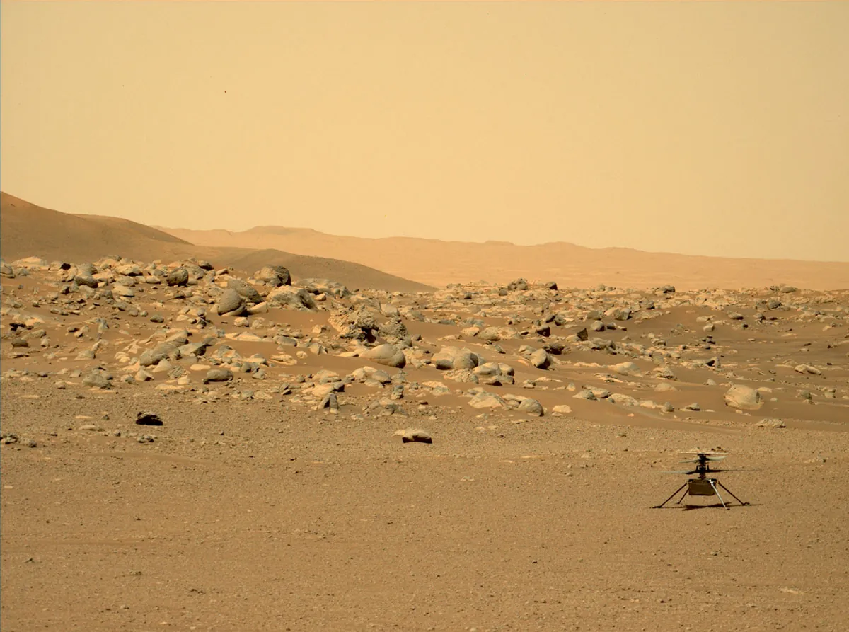 NASA'nın Ingenuity'si Yeni Mars İrtifa Rekoru Kırdı
