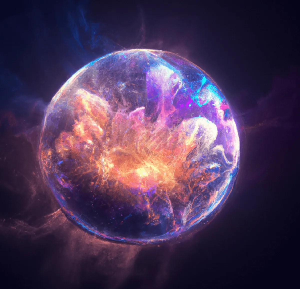 Nötron Yıldızı Çarpışmasını İzleyen Mükemmel Küresel Kilonova, Tuhaf Fiziğe İşaret Ediyor