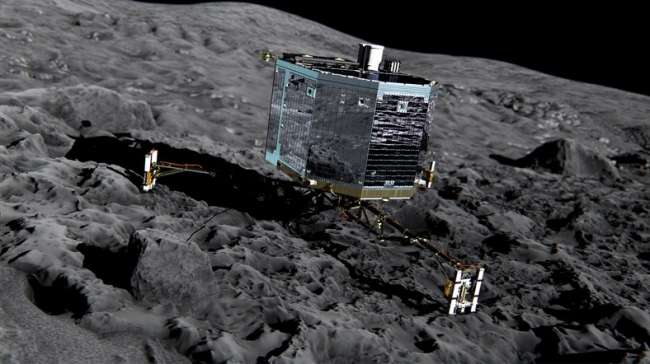 Yarım milyar km uzaktaki yıldıza inen Philae ile bağlantı kesildi