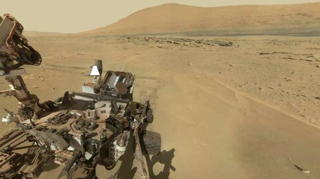 Mars\'ın en yeni interaktif panoraması