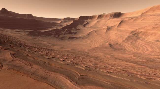 Mars'ta 200 bin yıllık su izi