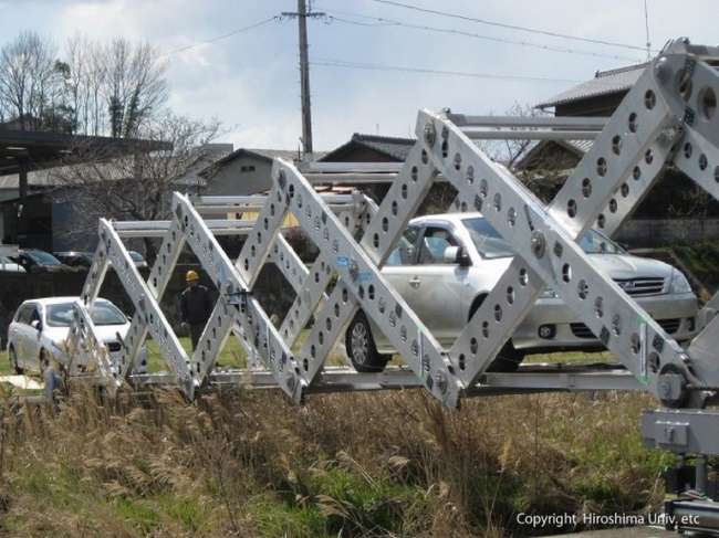 5 Dakikada Açılabilen Akordiyon Köprü Üretildi