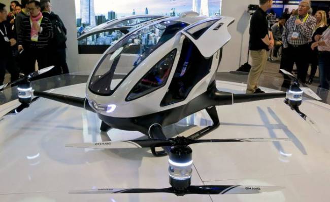 Yolcu Taşıyabilen Drone Piyasaya Çıkmaya Hazırlanıyor