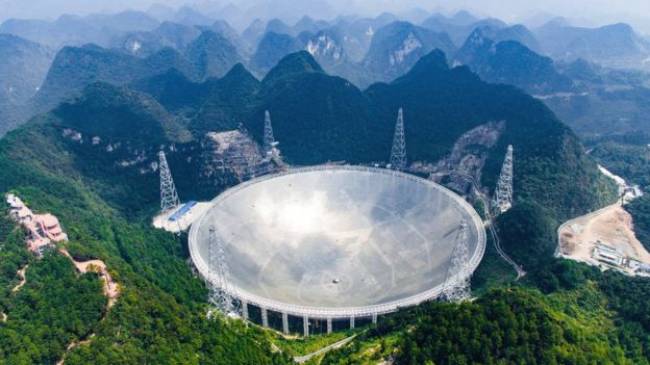 30 futbol sahası büyüklüğündeki teleskop test ediliyor