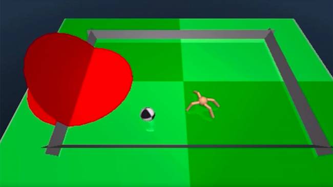 Google'ın Yapay Zekası Futbol Oynadı