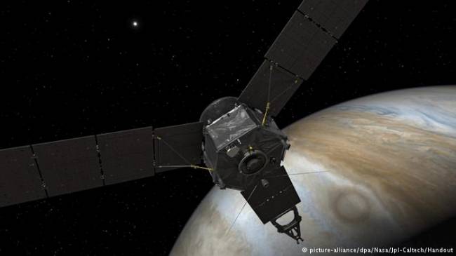 Juno Jüpiter'e en yakın mesafeden geçti