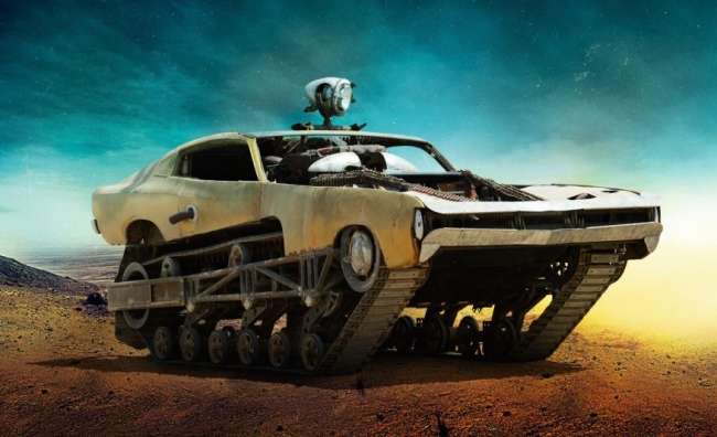 Mad Max filmindeki çöl aracı gerçek oldu