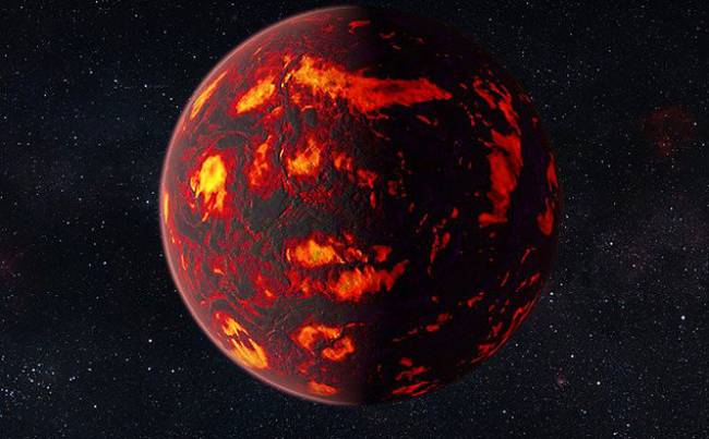 NASA, Lavla Kaplı 'Süper Dünya'nın Atmosferini İnceledi