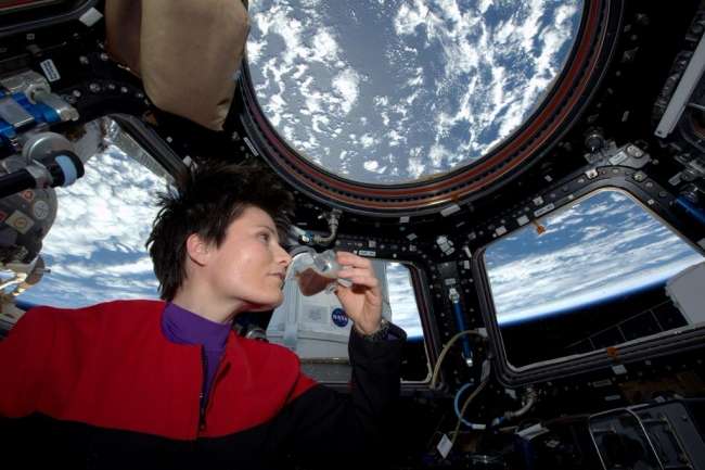 İtalyan astronot uzayda ilk espresso'yu içti